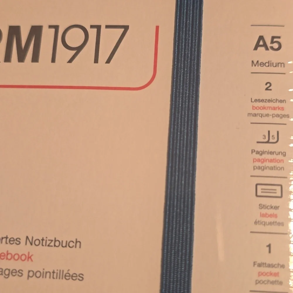 ❤️BUY 5 GET 3 FREE DEAL Notebook Medium (A5),dotted Hardcover 251 numbered pages